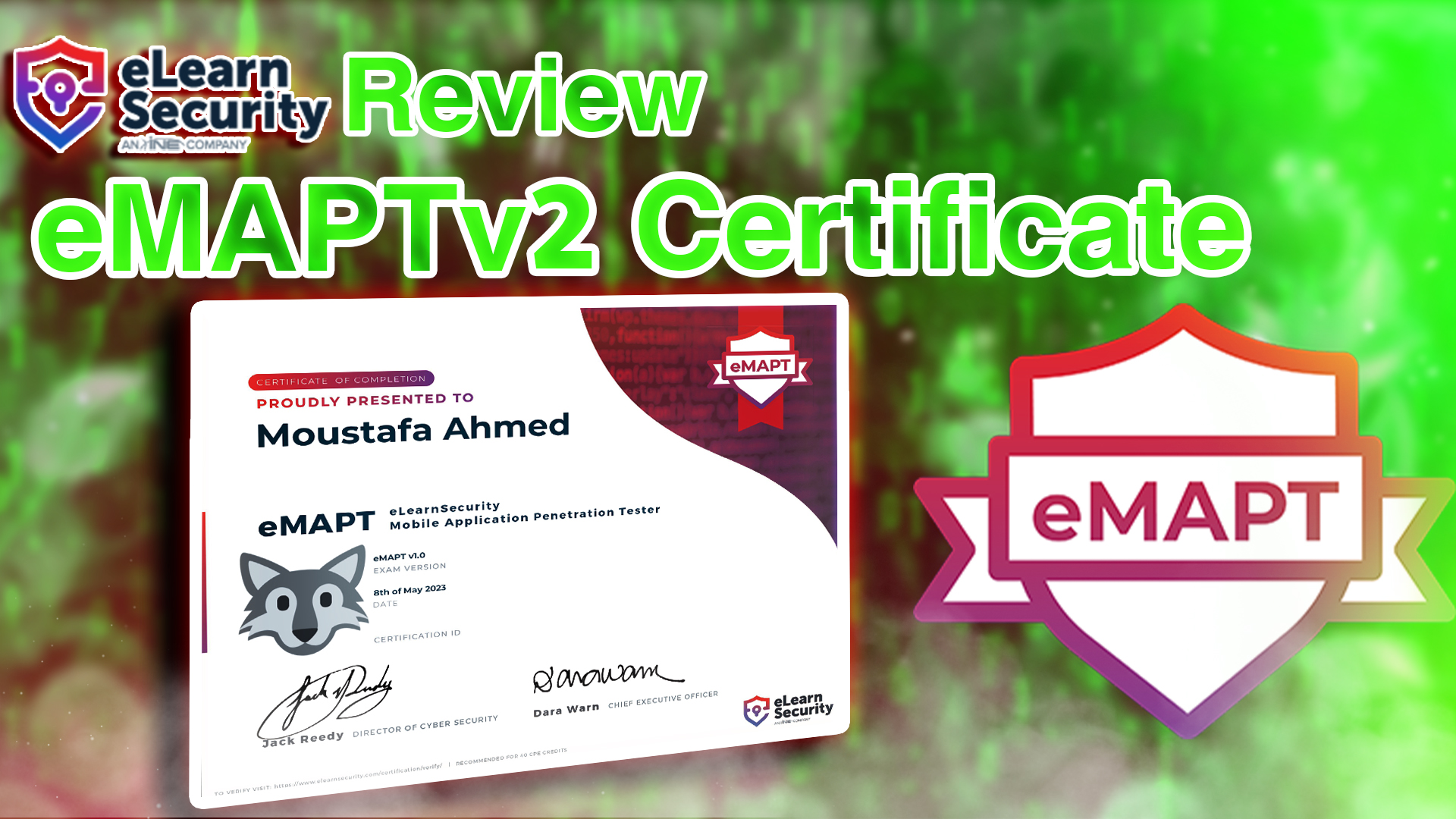 eMAPTv2 Course & Exam Review